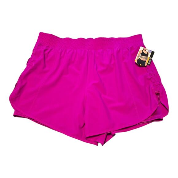 Avia Running Shorts Womens Size XXL Purple Elastic Waist Lined Athletic Jogging - Picture 1 of 9